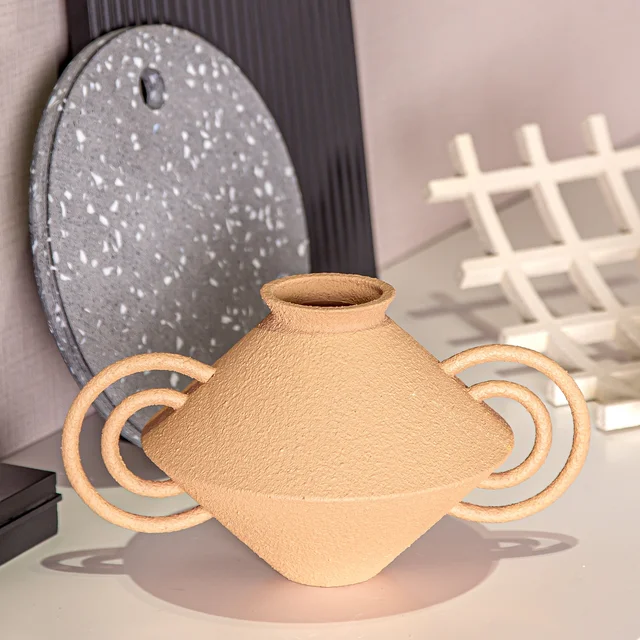 Vase sable double oreille