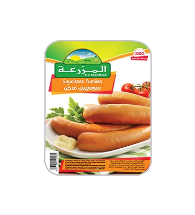 SAUCISSE DE DINDE FUMEES MAZRAA