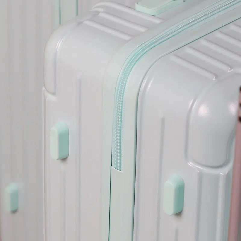 Série de 3 valises incassables ABM - Bleu Ciel