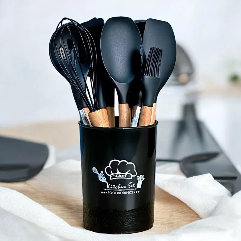 Set Ustensiles De Cuisine En Silicone 6 pieces