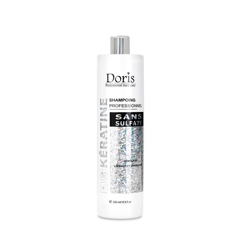 Doris - Kératine Shampoing - Prolongateur de Lissage - Sans Sulfate - 500ml