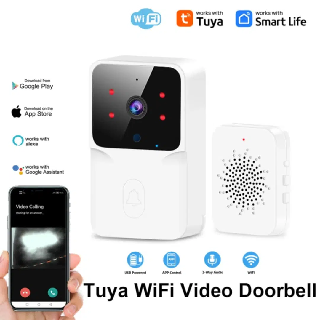 Doorbell smart HD Camera ; Caméra HD intelligente sonnette