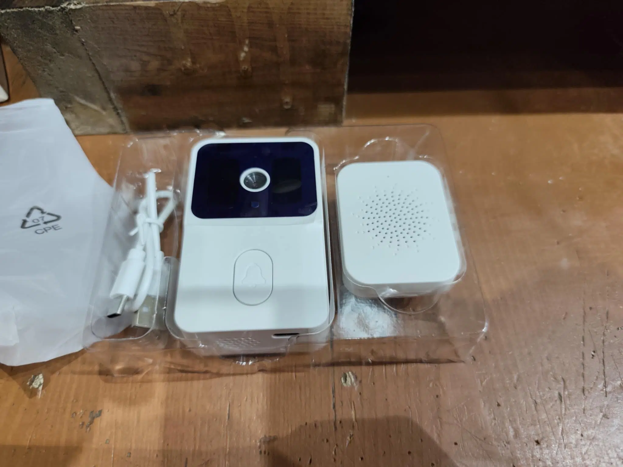 Doorbell smart HD Camera ; Caméra HD intelligente sonnette