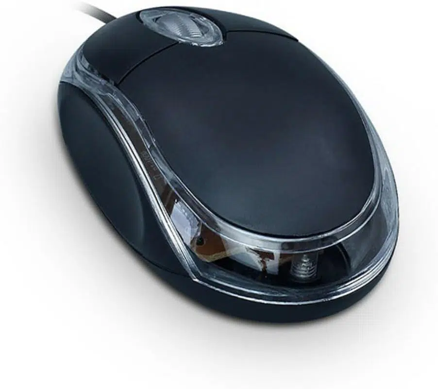 Souris avec LED rouge