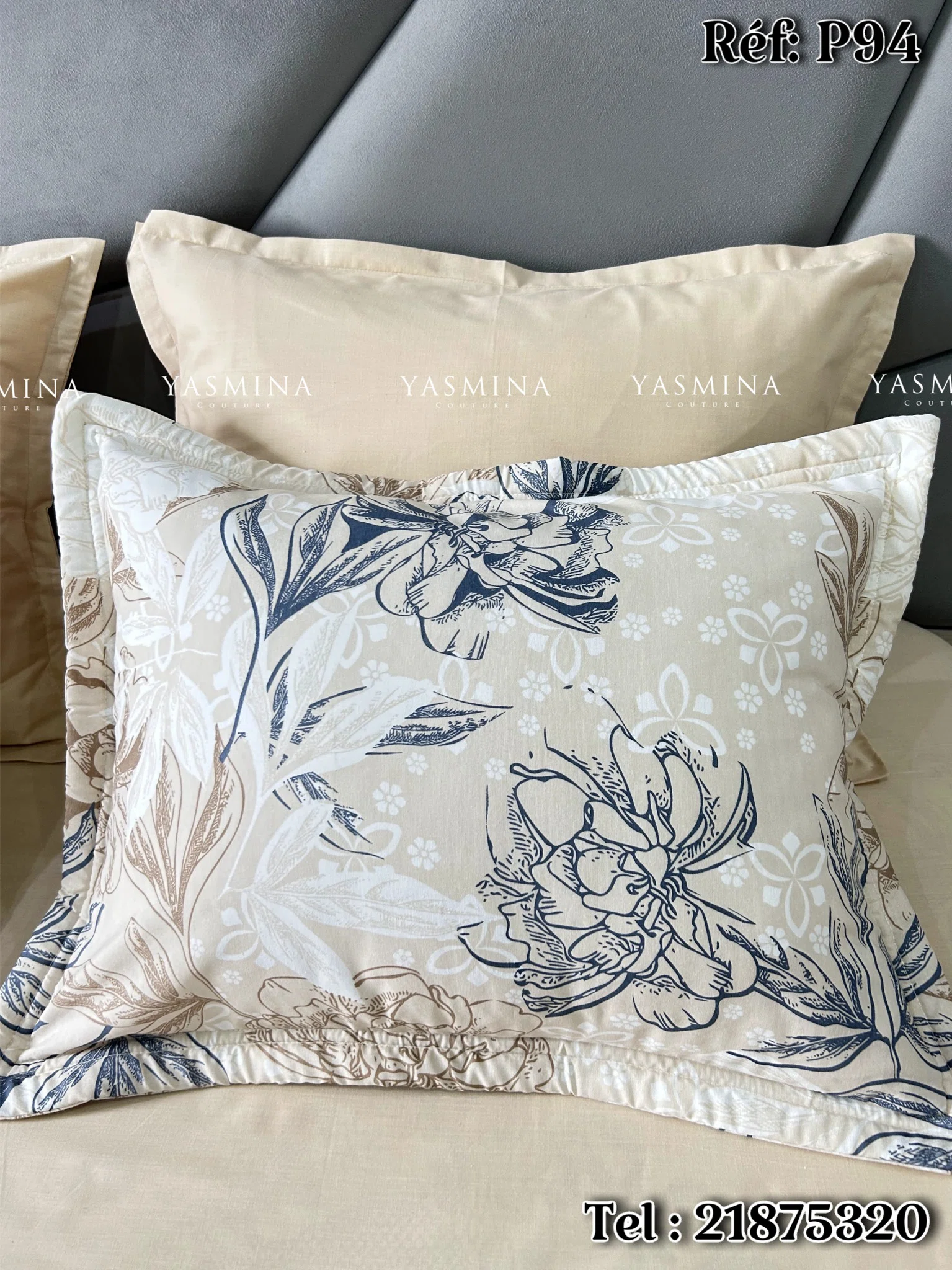 Parure de lit STONE claire