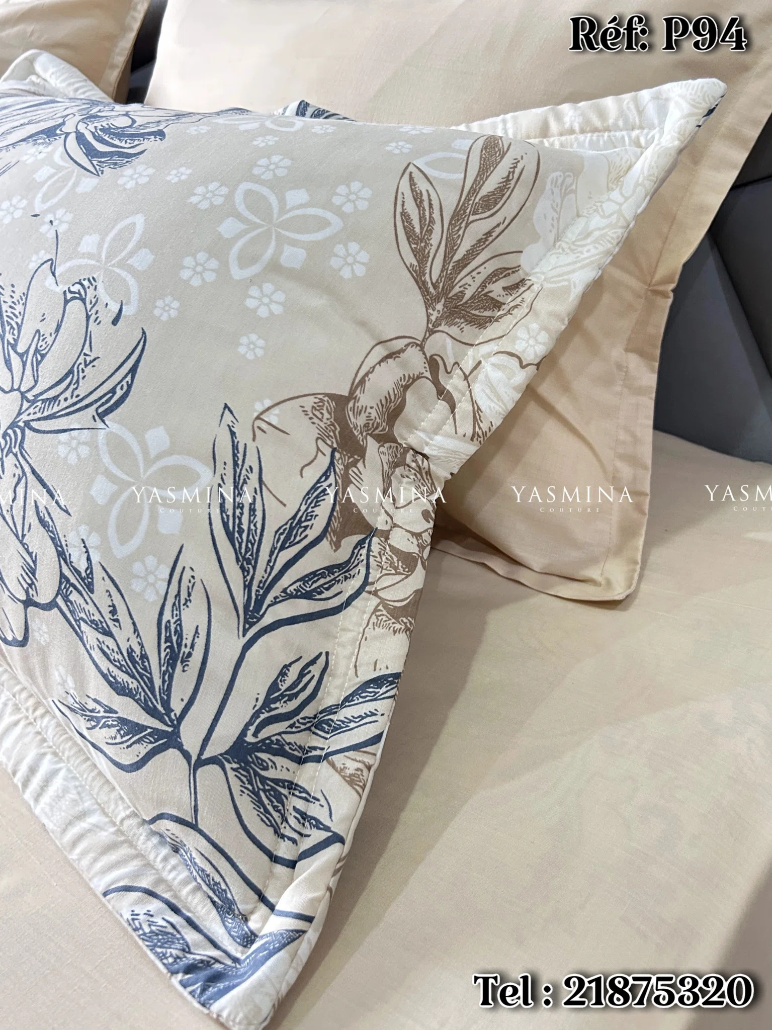 Parure de lit STONE claire