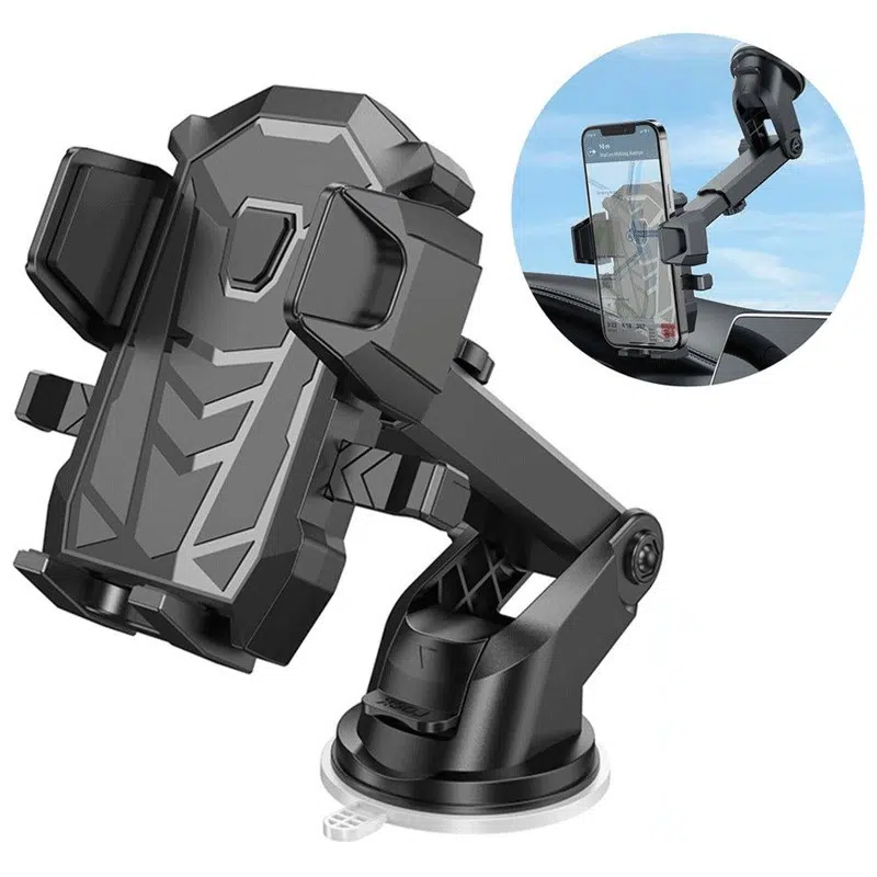 Support de téléphone GSM pour tableau de bord de voiture - rétractable