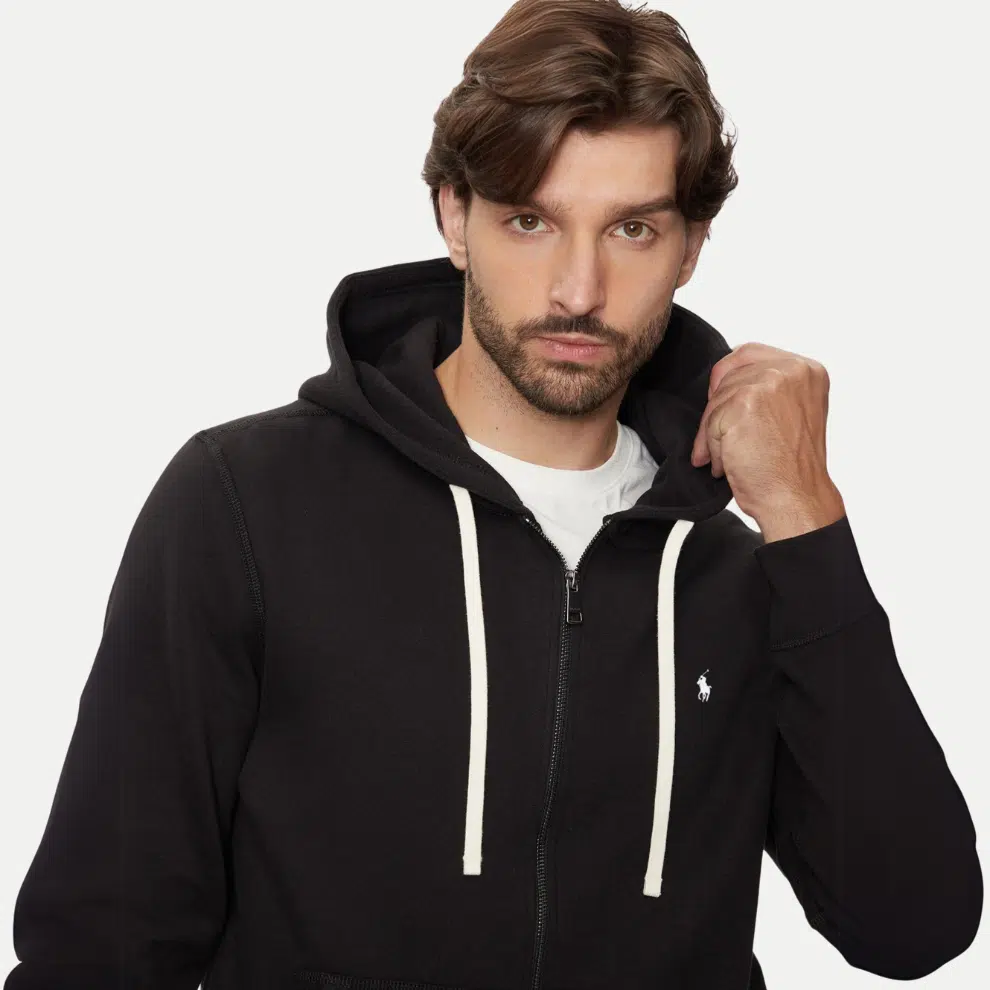 sweat capuche noir