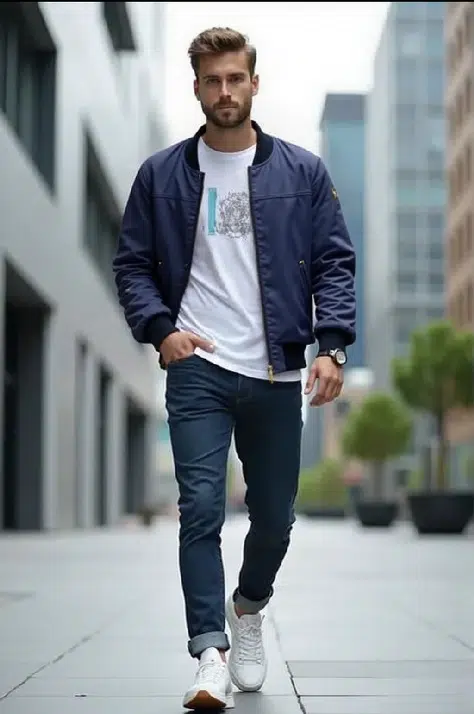 BLOUSON HOMME MODELE CORDON