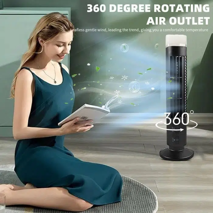 Tower ventilateur de bureau mini ventilateur Fans de refroidissement silencieux pour le bureau à dom