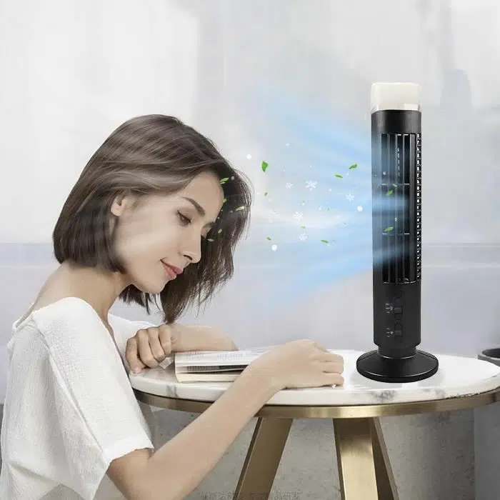 Tower ventilateur de bureau mini ventilateur Fans de refroidissement silencieux pour le bureau à dom