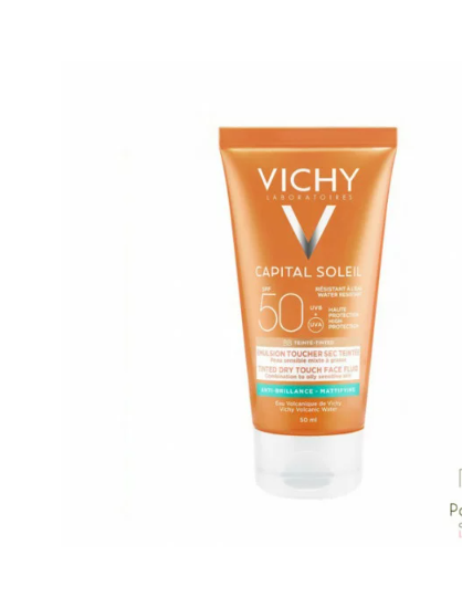 vichy ecran bb spf50+ emulsion toucher sec teinte 50ml