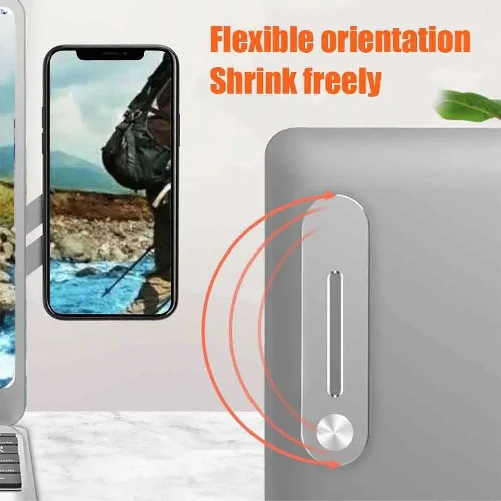 Support pliable de smartphone pour écran PC