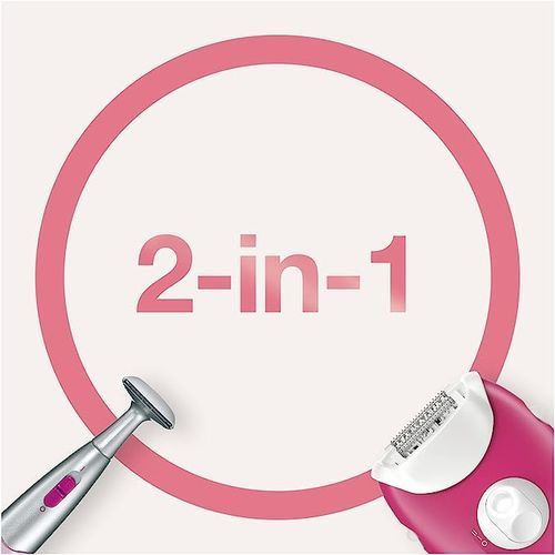 Braun Silk-épil 3 - SE3-420 - 20 pincettes - 2 Vitesses - Smartlight +Tondeuse bikini