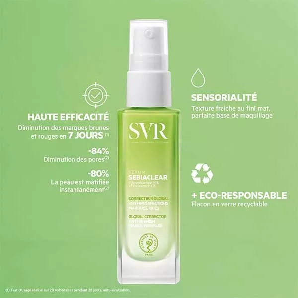 SVR SEBIACLEAR PACK SERUM + MICRO PEEL 30ML OFFERT